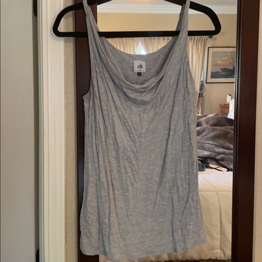 Gray tank top